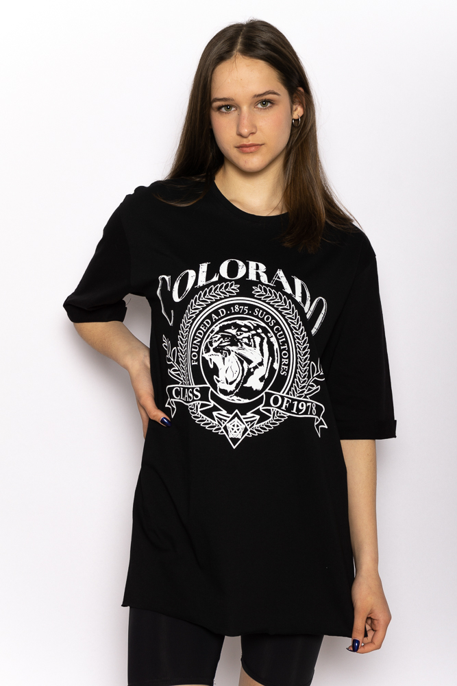 

Футболка женская Colorado Time of Style 626F005 S Черный
