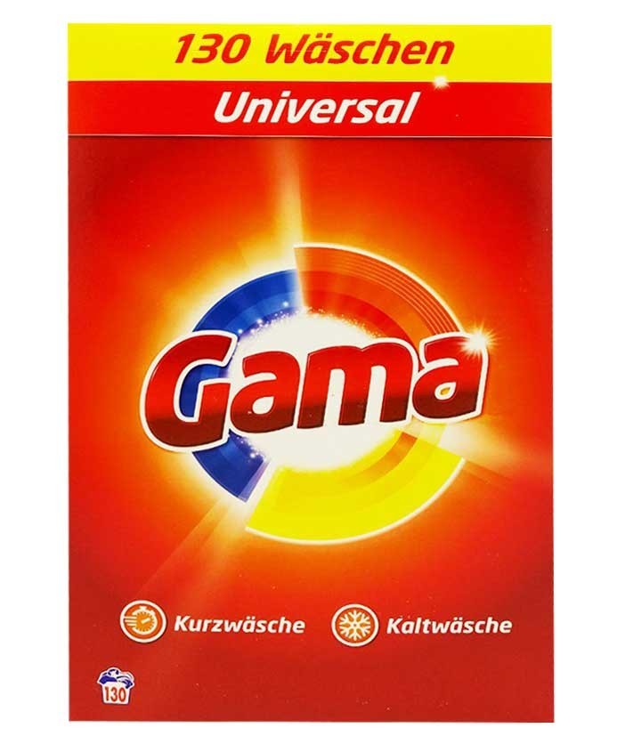 

Стиральный порошок Gama 3 in 1, 8,45 кг, Испания