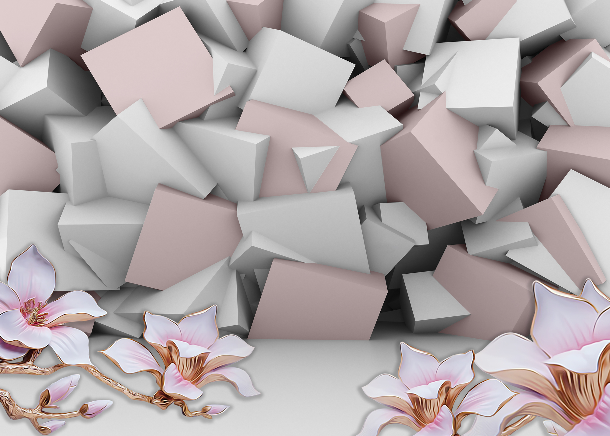 

Фотообои 3D '3D Стена' (4001) , Гладь
