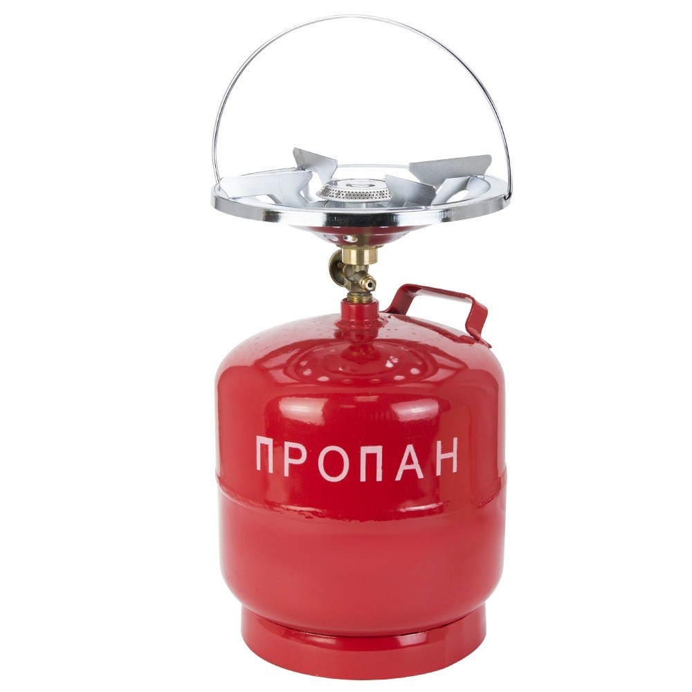 

Балон газовый туристический, с горелкой 8л, Sigma
