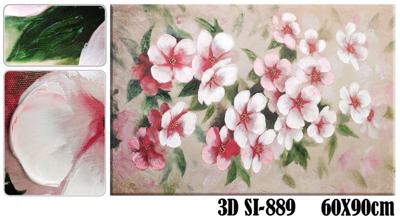 

Картина на холсте SvitArt 3D 60х90 см Si-889