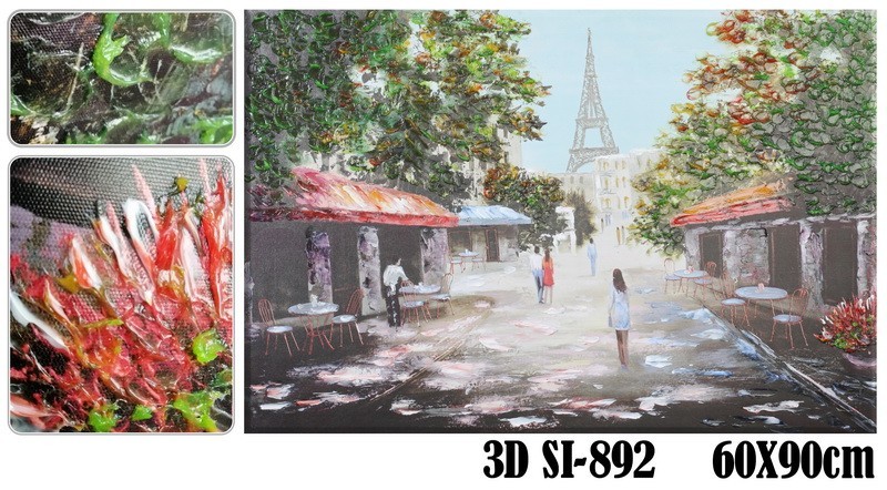 

Картина на холсте SvitArt 3D 60х90 см Si-892