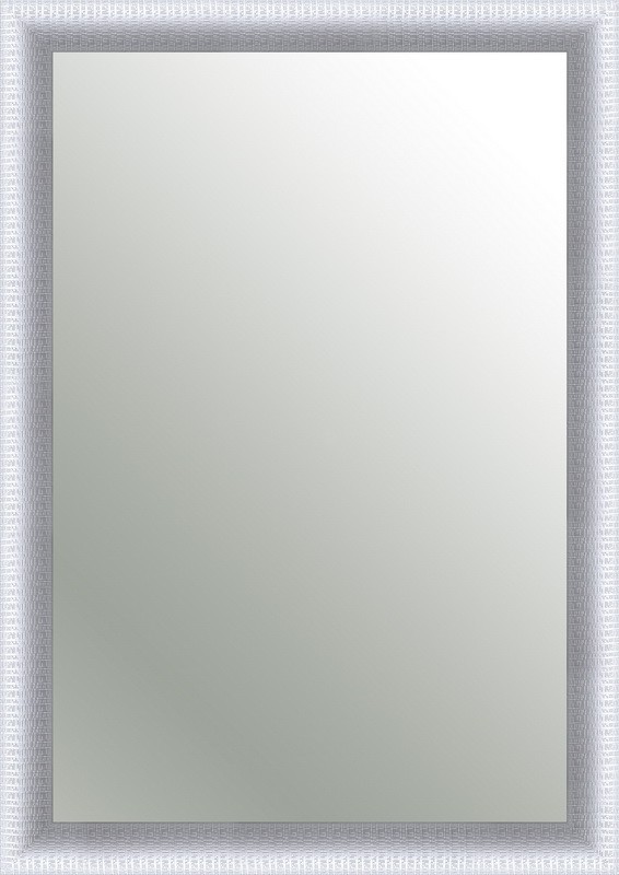 

Зеркало настенное SvitArt 53х98 см в багете 4015-3017-19 Серебряное