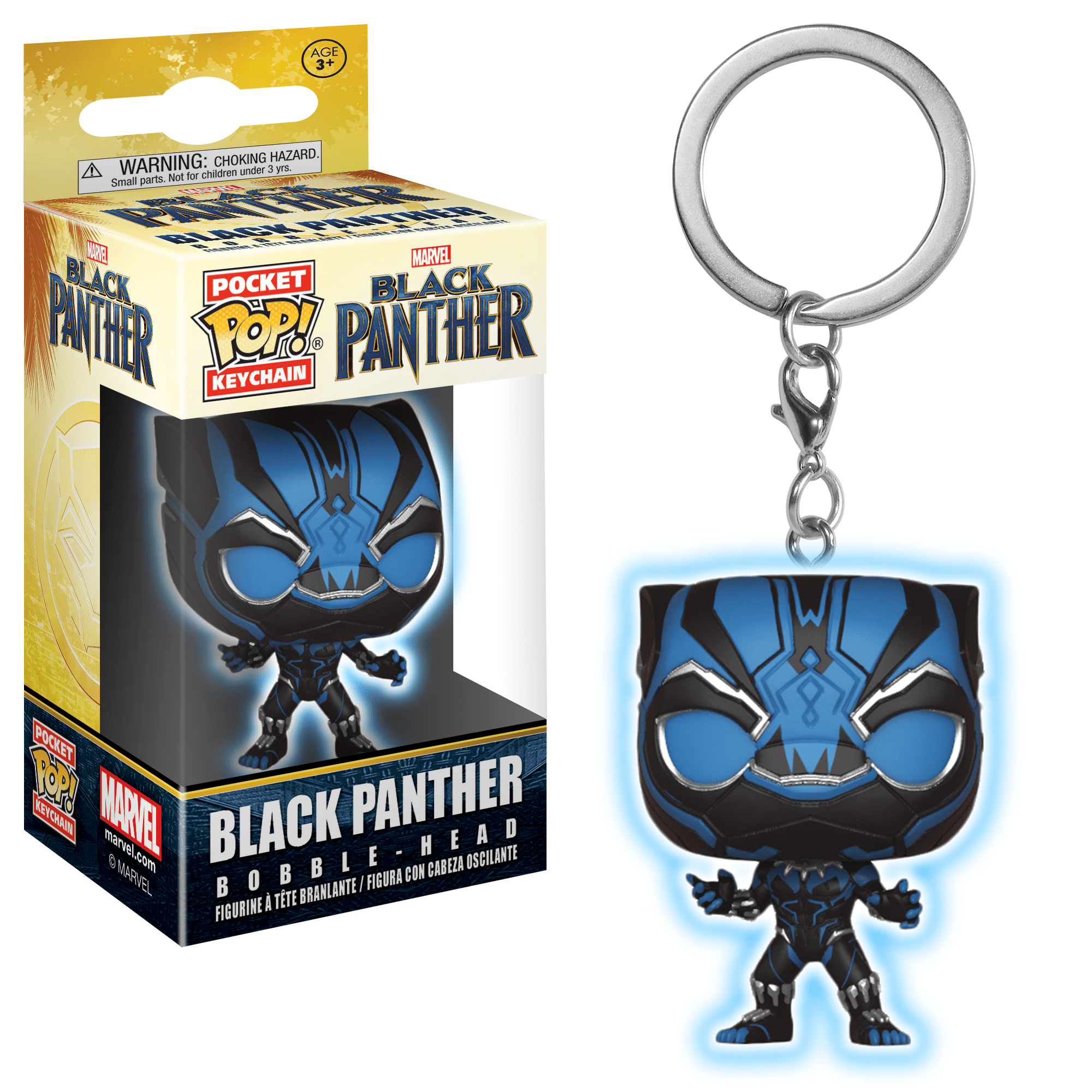 

Брелок Черная Пантера Keychain: Black Panther Erik Killmonger Funko Pop! 24082