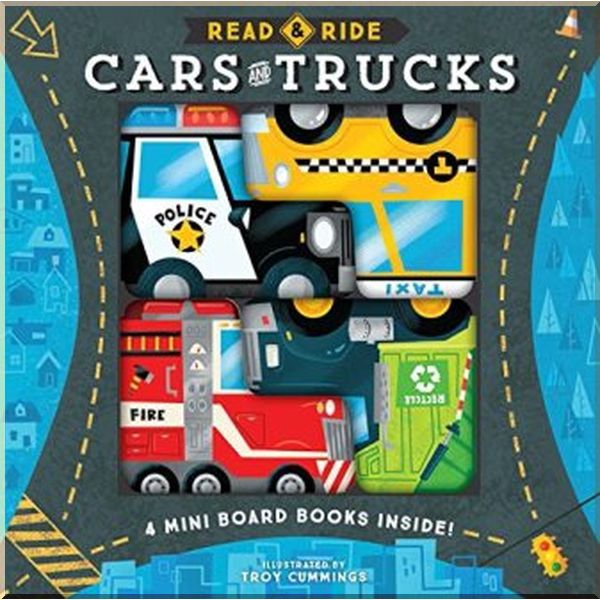 

Chronicle Books Read and Ride Cars and Trucks. Troy Cummings. ISBN:9781452165462