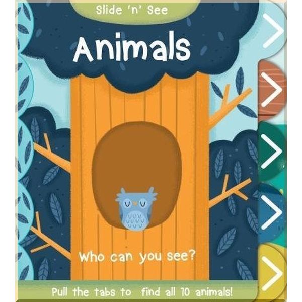 

i am a bookworm Slide'n'See Animals. Nick Ackland, Anne Passchier. ISBN:9781911069690