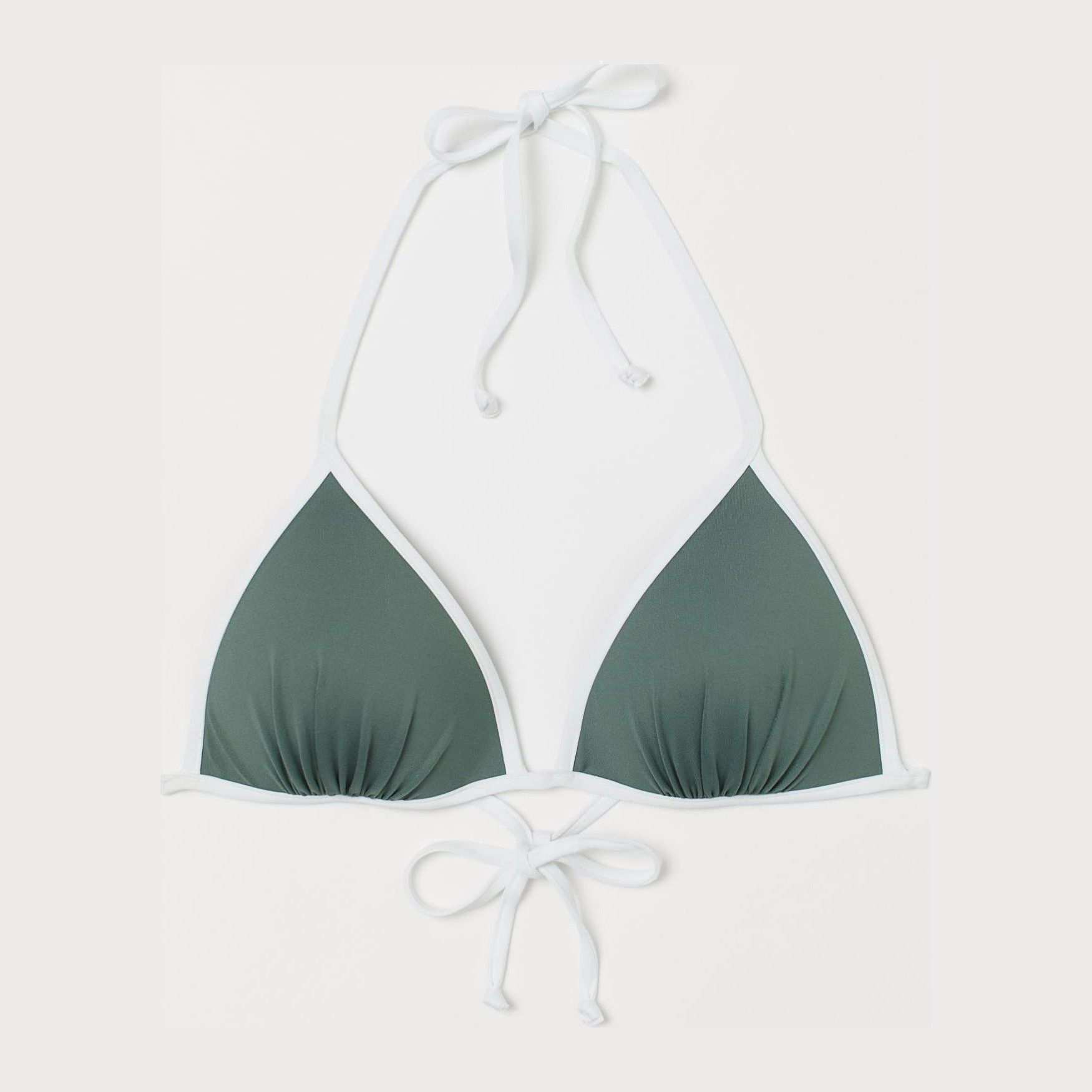 

Верхняя часть купальника H&M 04-0559616-020 32 Хаки