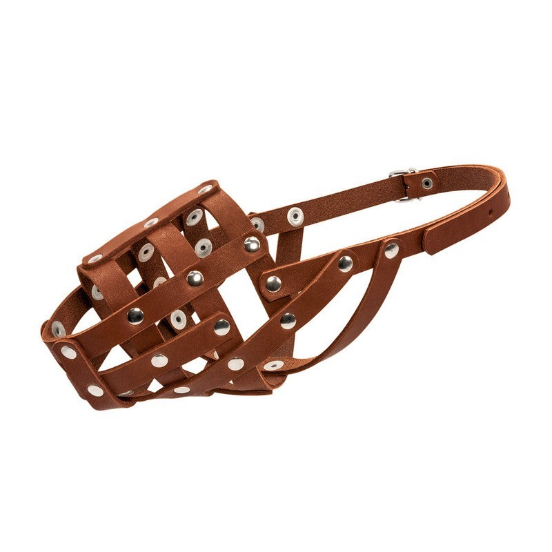

Намордник CoLLaR кожа коричневый мягкий №2 06296 (2006296000005)
