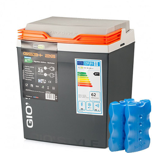 

Автохолодильник GioStyle Shiver 12/230V 26 л + 2 аккумулятора холода