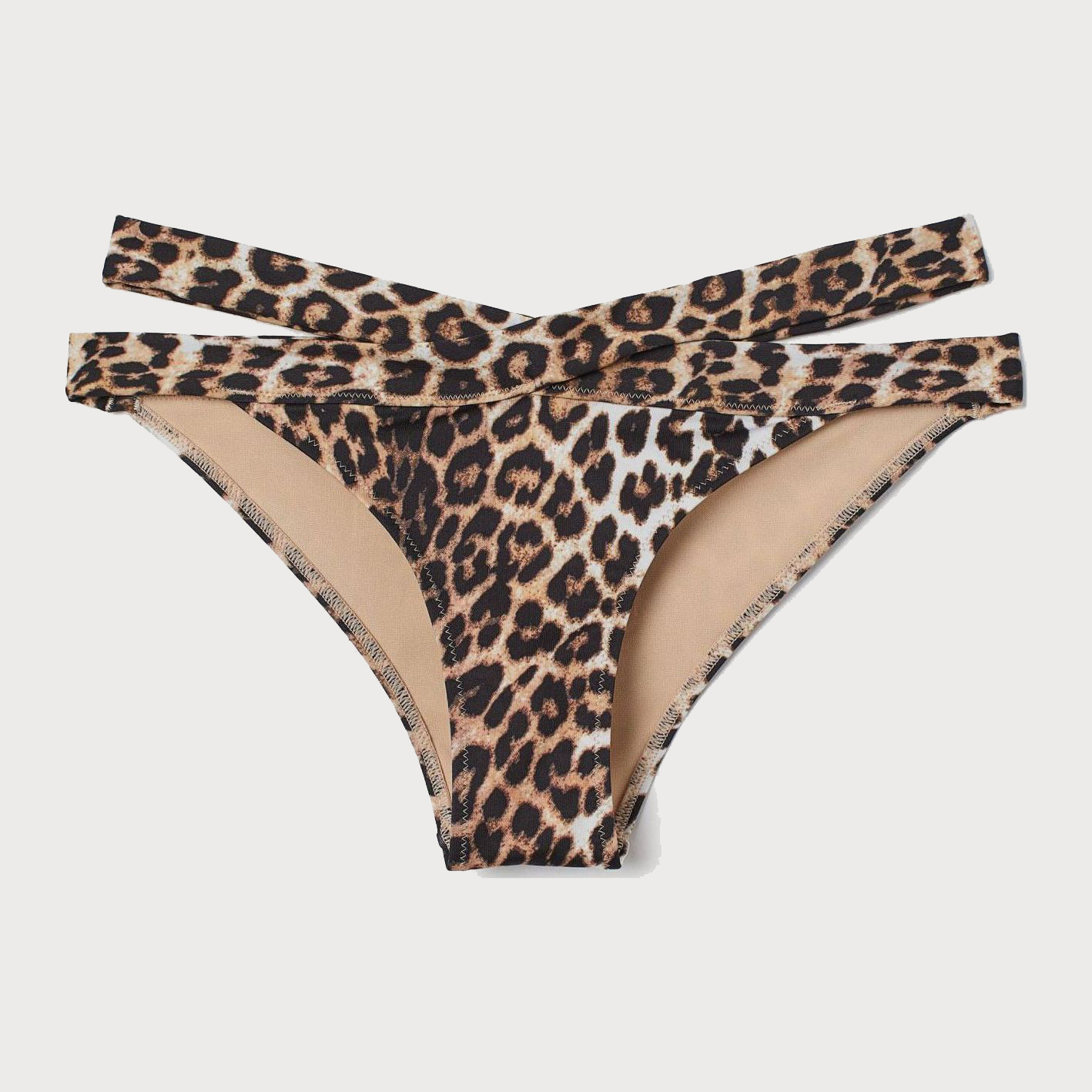 

Нижняя часть купальника H&M 04-0605690-004 34 Бежевая