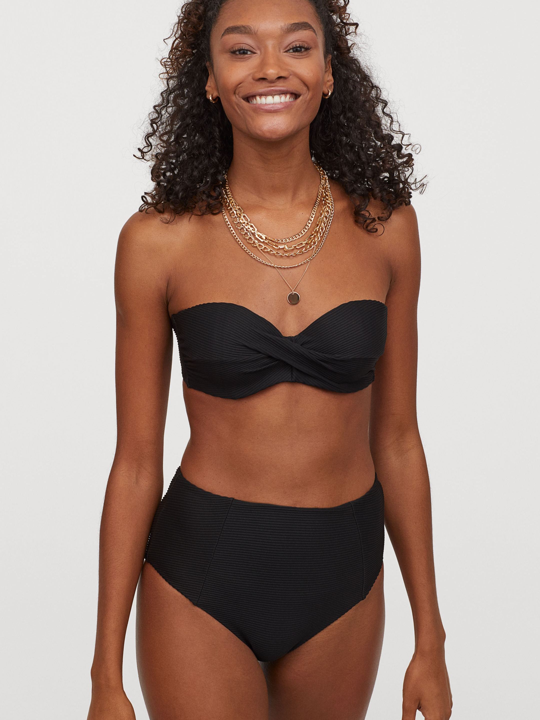 

Нижняя часть купальника H&M 04-0600886-009 42 Черная