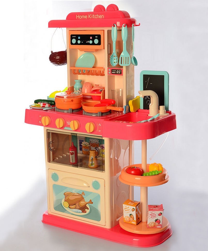 

Детская кухня 43 предмета Home Kitchen, течет вода , свет, звук 889-180