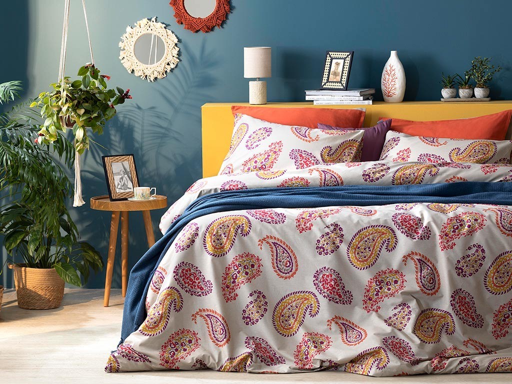 

Набор постельного белья English Home Flower Paisley 160х220 см Бежевый