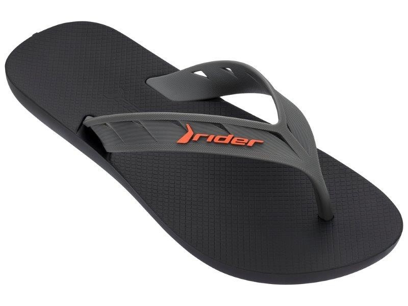 

Мужские вьетнамки Rider Street AD 11573-20743 39/40 чёрный с серым