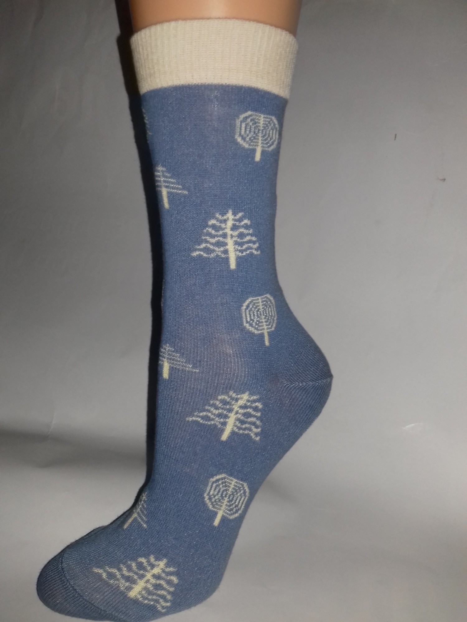 

Носки Нова пара 164 високая модель (Деревя) 35р. Деним