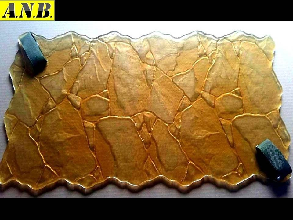 

Гибкая полиуретановая штамп-форма для бетона и штукатурки A.N.B. "КАМНИ" 1шт