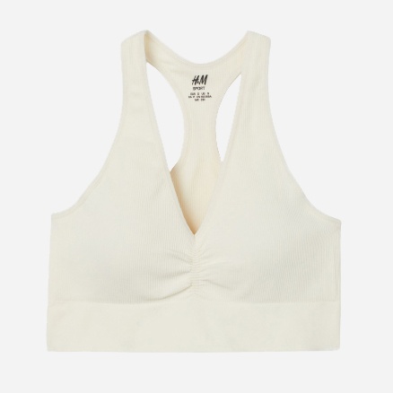 

Спортивный топ H&M 19028939 М Белый