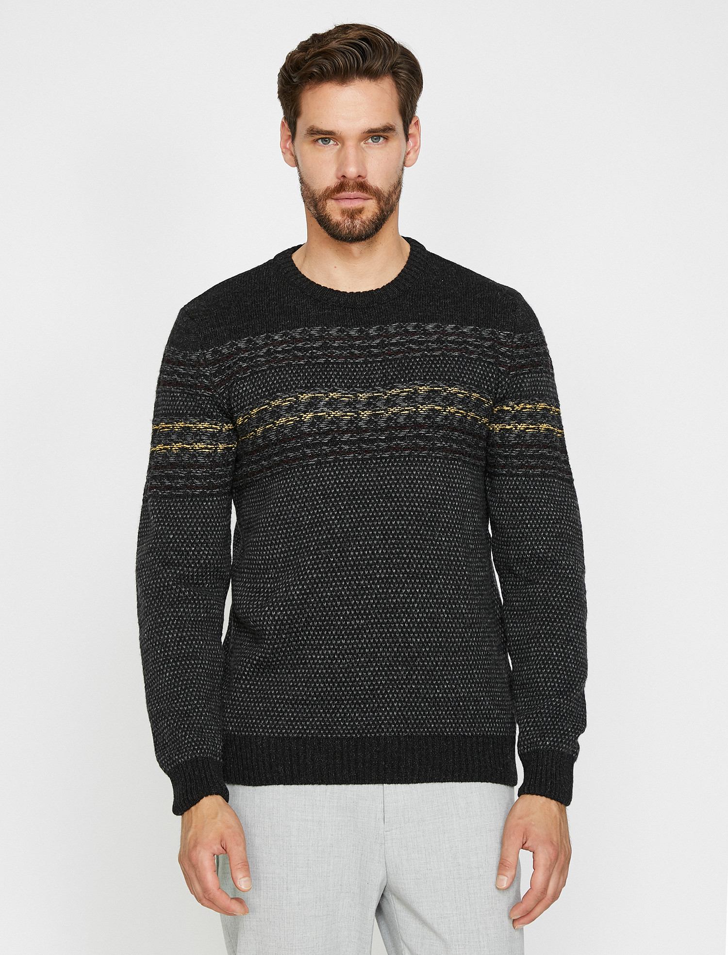 

Джемпер Koton 0KAM94717OT-045 M Antracite