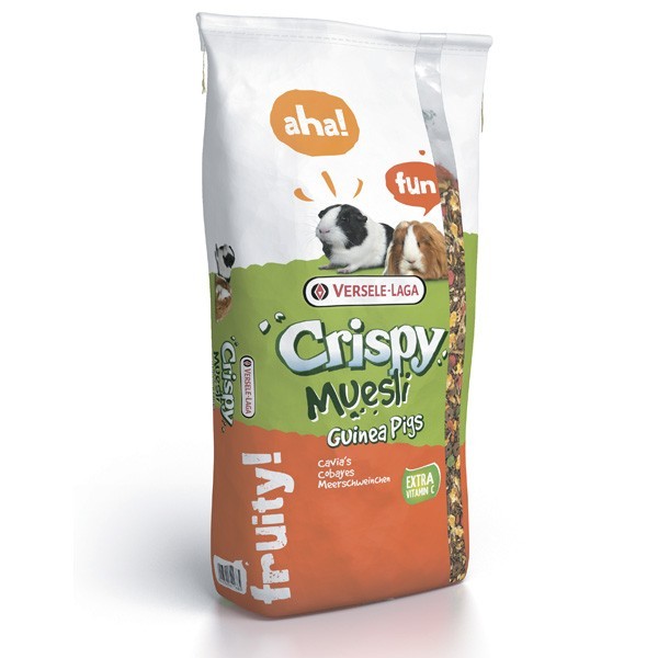

Корм для морских свинок Versele-laga crispy muesli guinea pigs зерновая смесь с витамином C 20 кг (5410340611685)