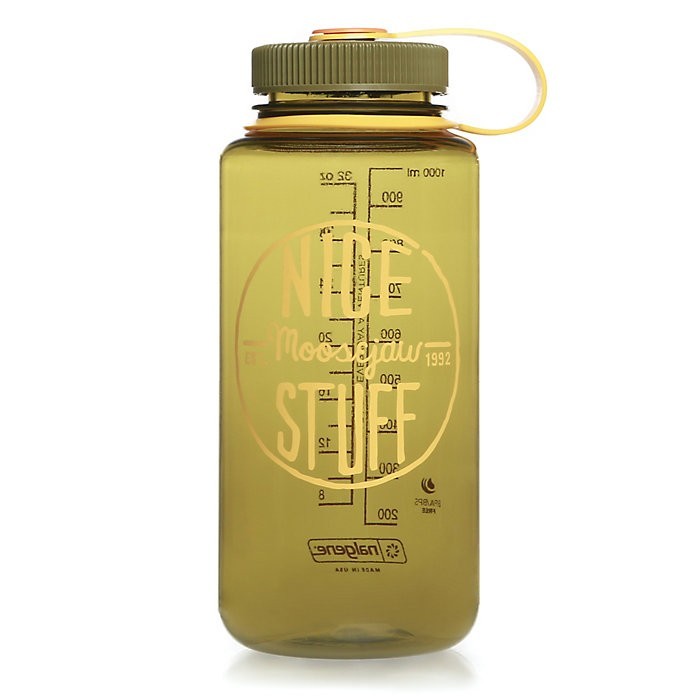 

Фляга для воды Nalgene Wide Mouth 1L (Moosejaw Olive Nice Stuff)