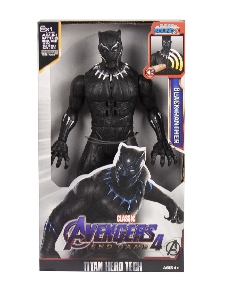 

Фигурка героя Черная Пантера 30 см со звуком 58505