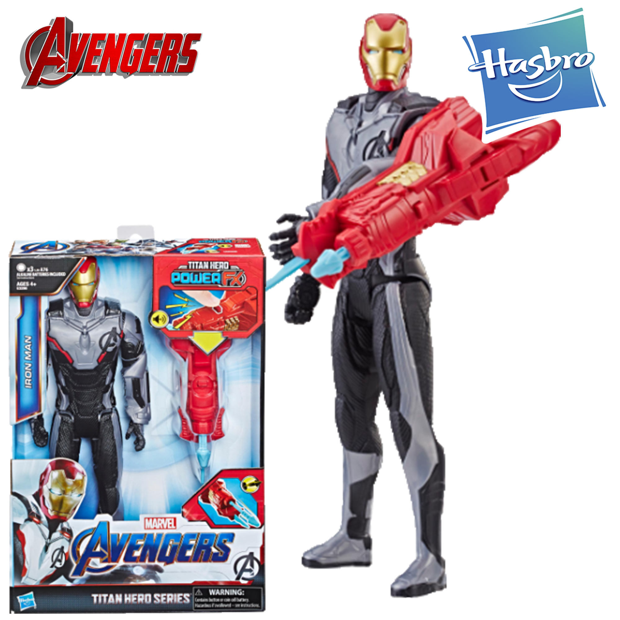 

Фигурка Железный Человек 30 см Звук и Оружие Iron Man Hasbro E3298