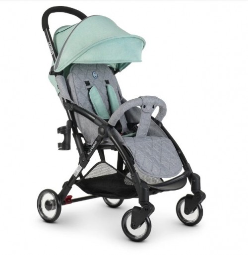 

Коляска детская прогулочная El Camino Wish Mint Gray арт. 1058