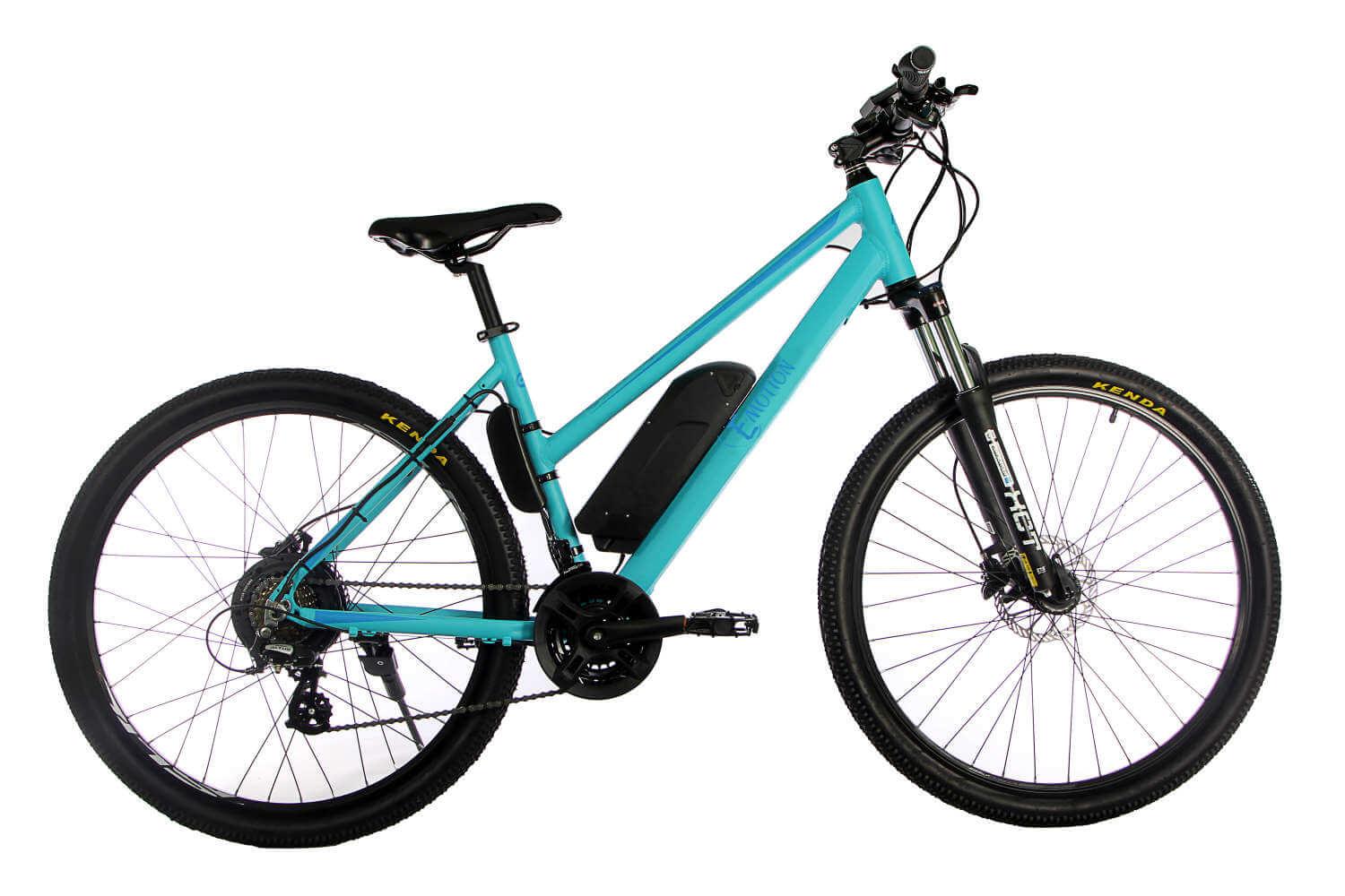 

Женский электровелосипед E-motion City GT 27,5" 36v 12Ah 500w / рама 19" голубой (EMCGT275GM)