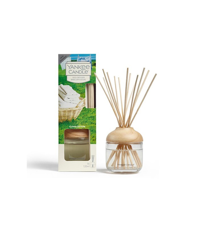

Тростниковый диффузор ЧИСТЫЙ ХЛОПОК / Yankee Candle CLEAN COTTON Classic Reed Diffuser 1625214E