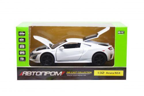 

Машинка Acura NSX из серии Автопром белая 6607 1:32