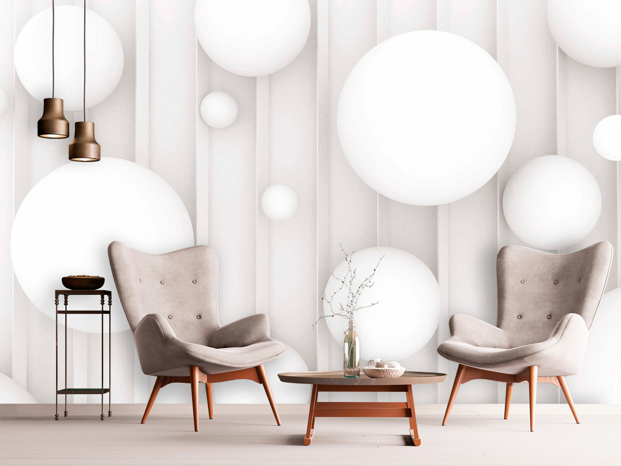

Фотообои "Walldeco" шары