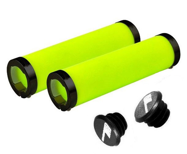 

Грипсы Longus FLUO Neon MTB, салатовые