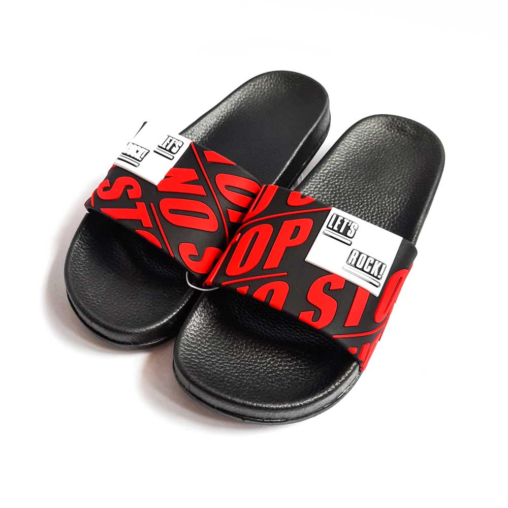 

Шлепанцы ТМ Favorite shoes 39 для мальчика черные/красные 24,5 см (арт.348239)
