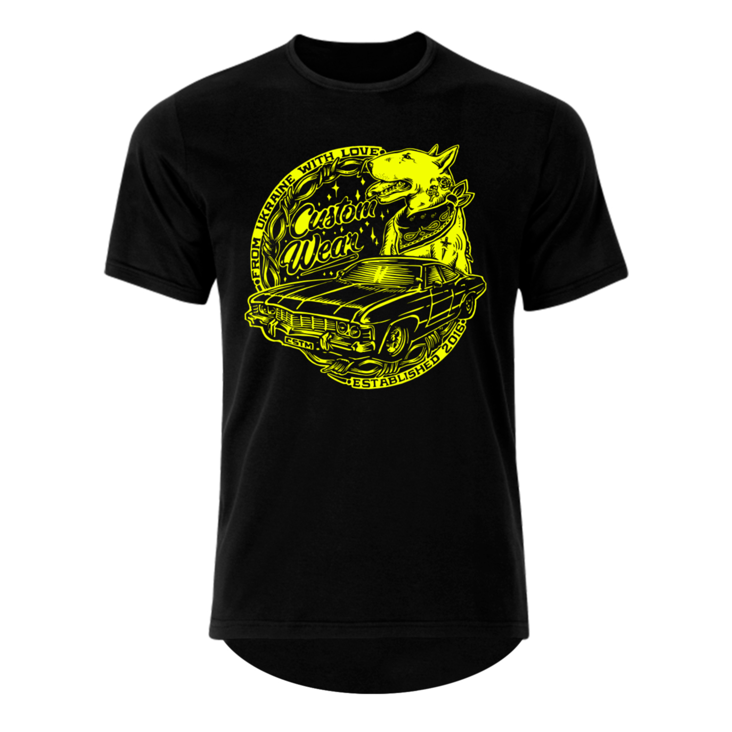 

Футболка Custom Wear Impala Long BLK L