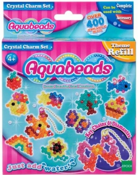 

Набор аквамозаики из бусинок Aquabeads Хрустальные подвески 400 бусин (79288)