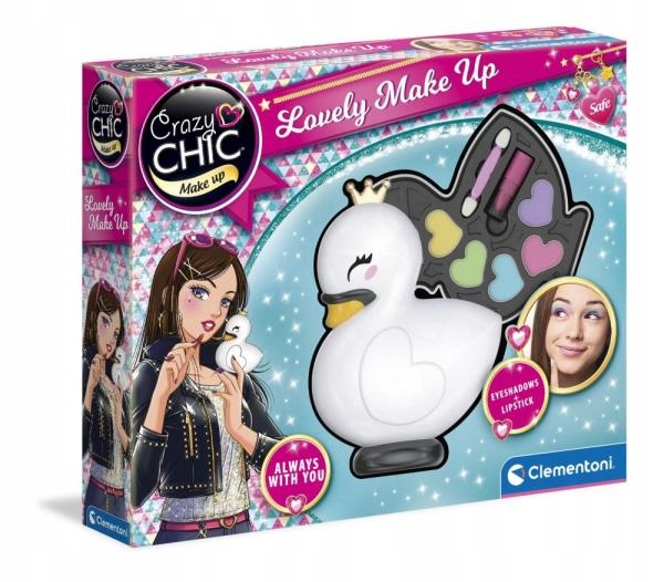 

Набор для макияжа Лебедь Crazy Chic Clementoni (18637)