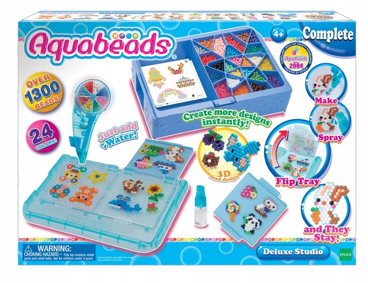 

Набор аквамозаики из бусинок Aquabeads + аксессуары (32798)