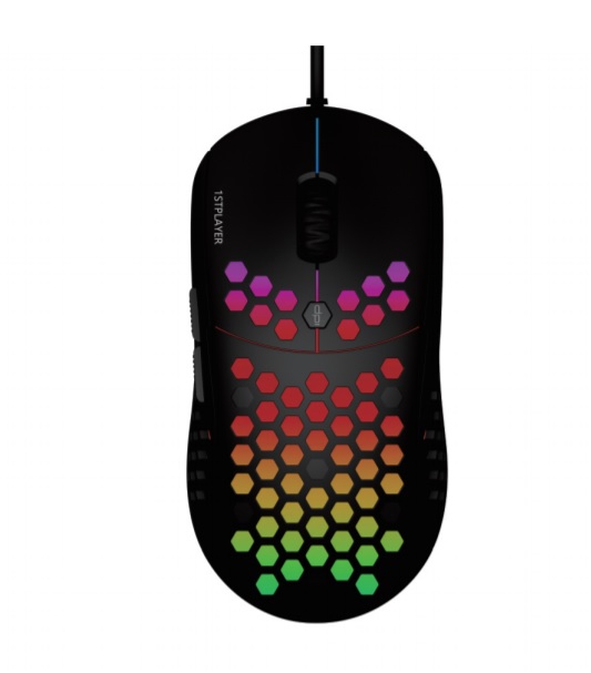 

Мышь 1stPlayer M6 RGB Black USB