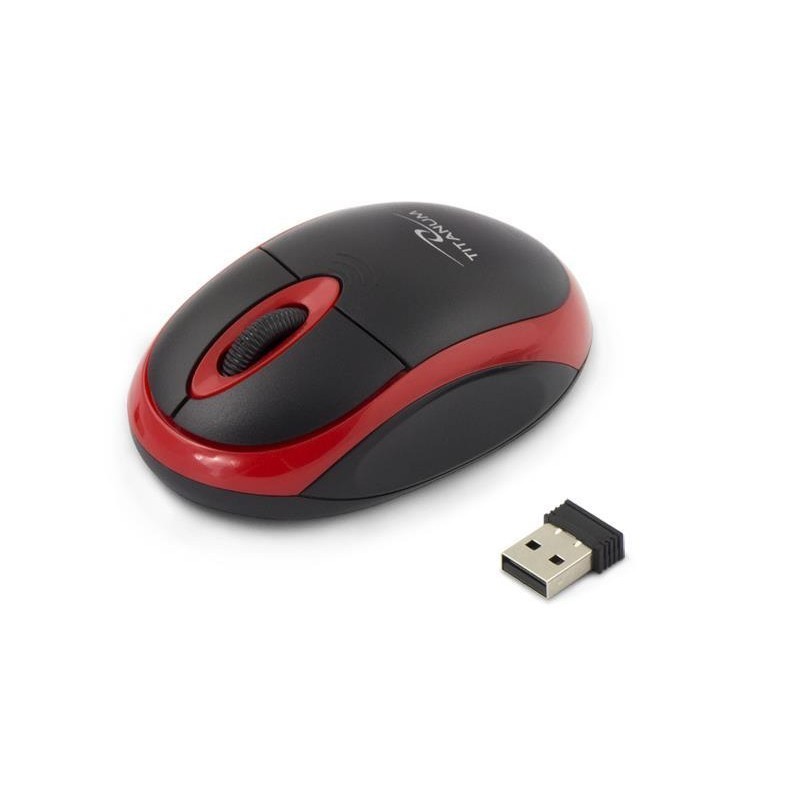 

Мышь Wireless Esperanza Titanum TM116R Black/Red USB