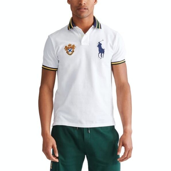 

Поло Polo Ralph lauren - с короткими рукавами,белый,710762407001, р.L.