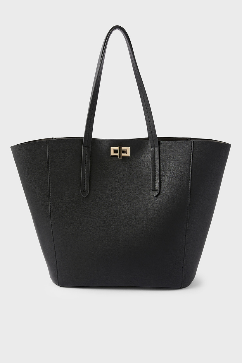 

Женская черная сумка KAYLA CURVE TOTE Accessorize OS 190027