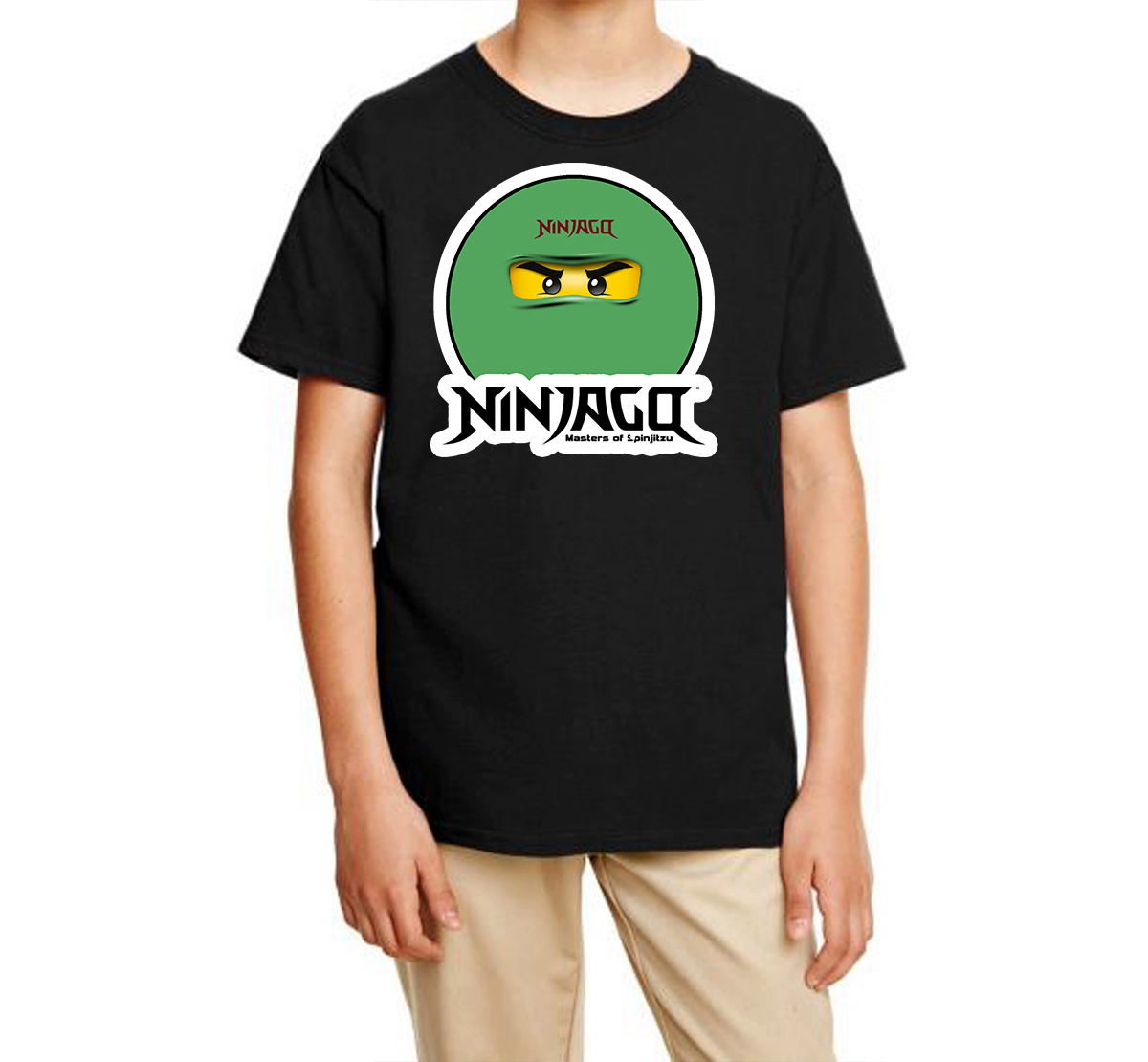 

Футболка для мальчика ArtSvet Лего Ниндзяго (LEGO Ninjago) Черный 146 рост NNING1SNSH