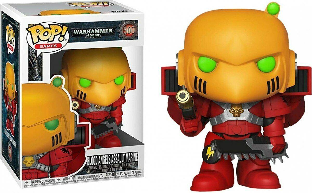 

Фигурка Funko Pop Фанко Поп Космодесантник Кровавые Ангелы Вархаммер 10см W АМ 500