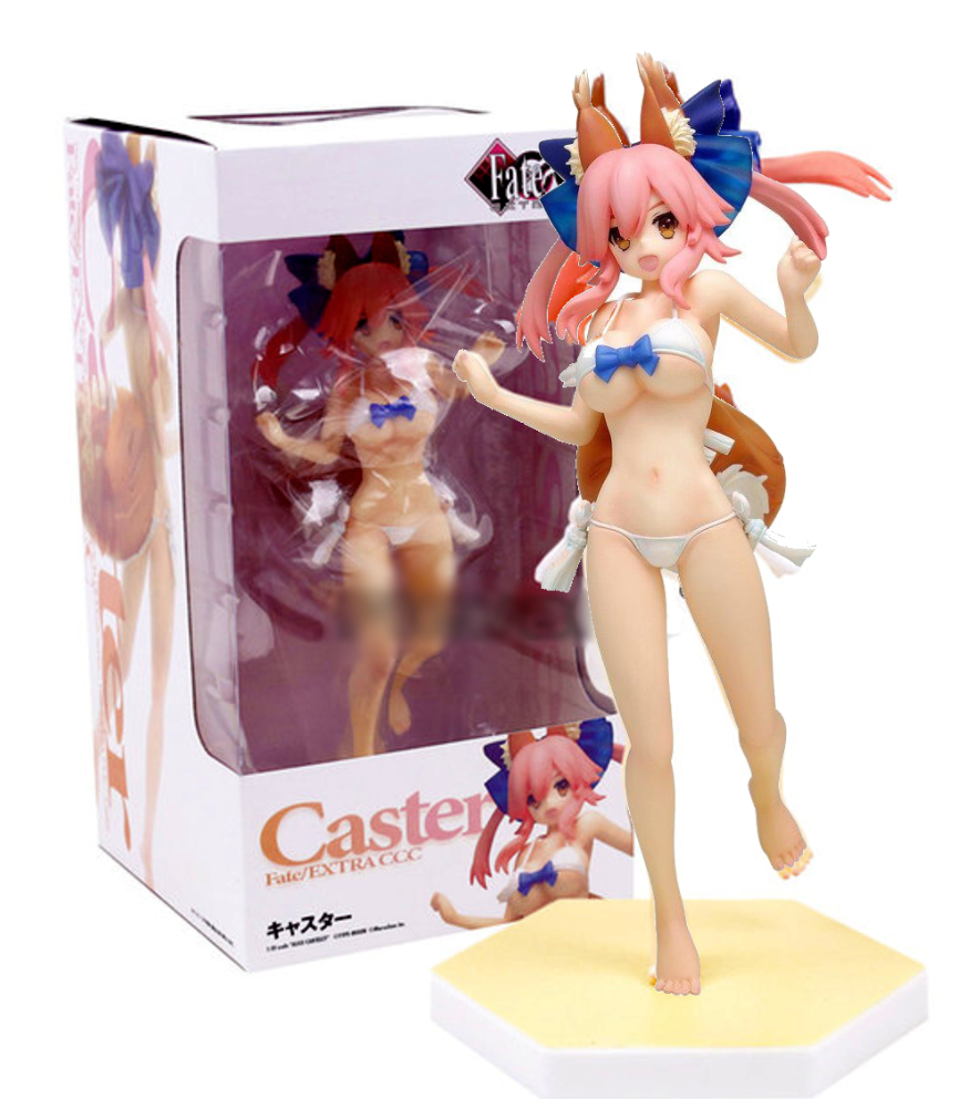 

Статуэтка HAOKAITOY Fate EXTRA CCC Caster Tamamo no Mae Swimsuit Кицунэ Фокс 16см Anime 22. 41