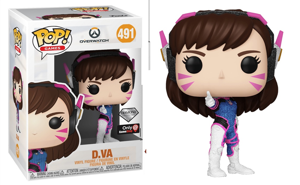 

Фигурка Funko Pop Фанко Поп Овервотч Дива Overwatch D.va Exclusive 10 см O D 491.867