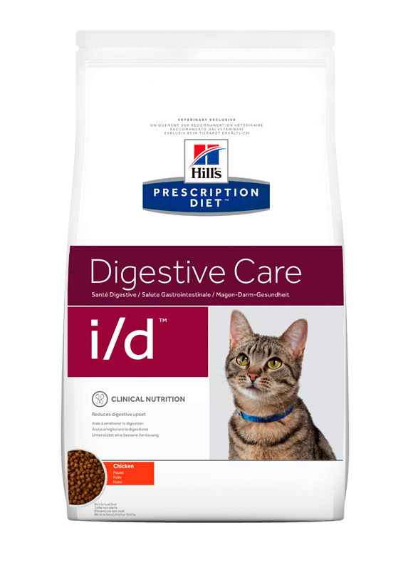 

Сухой корм Hills Prescription Diet Feline i/d для кошек 1.5 кг