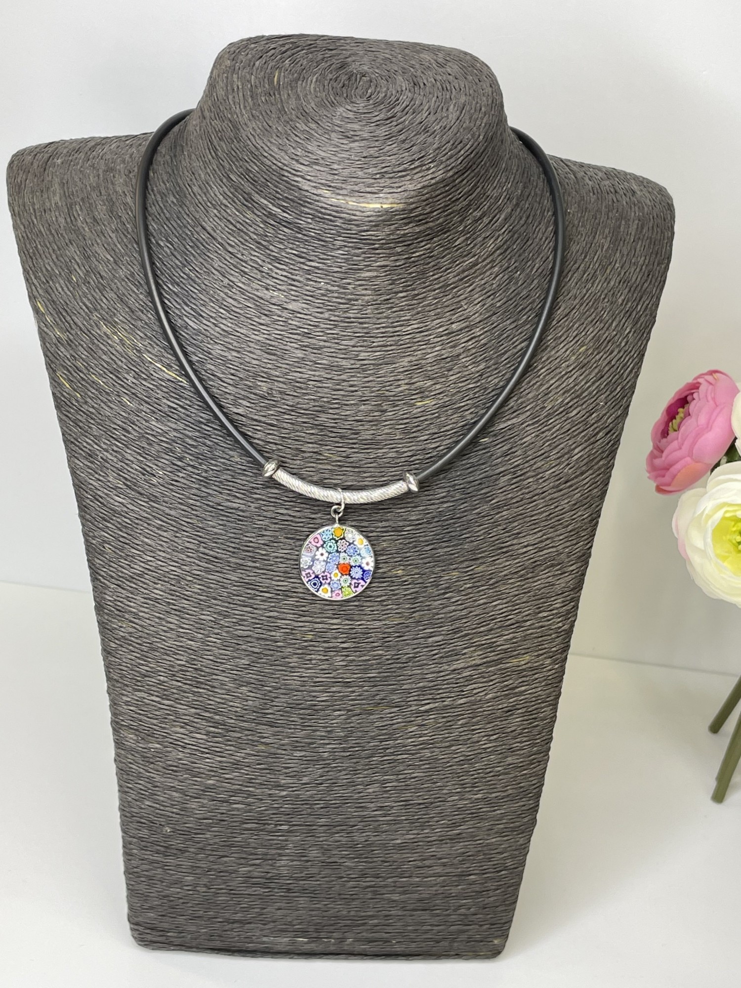 

​Колье Antica Murrina из муранского стекла Millefiori PM6