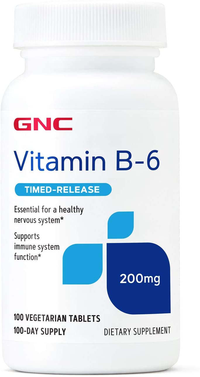 

Витамины GNC Vitamin B-6 100 таблеток (4384303305)