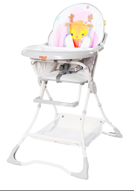 

Стульчик для кормления детей TILLY Buddy T-633/2 Lilac Deer