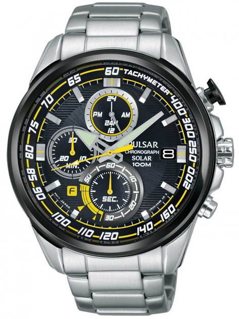 

Годинник Pulsar PZ6003X1 Solar Chronograph 45mm 10ATM